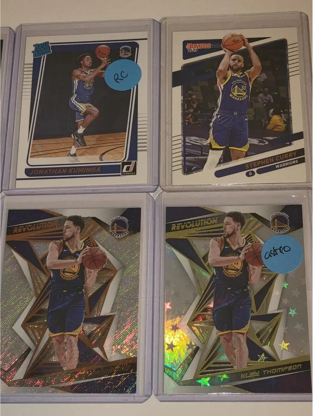 NBA Basketball Lot/26 GOLDEN STATE WARRIORS Steph Curry Klay Thompson MORE